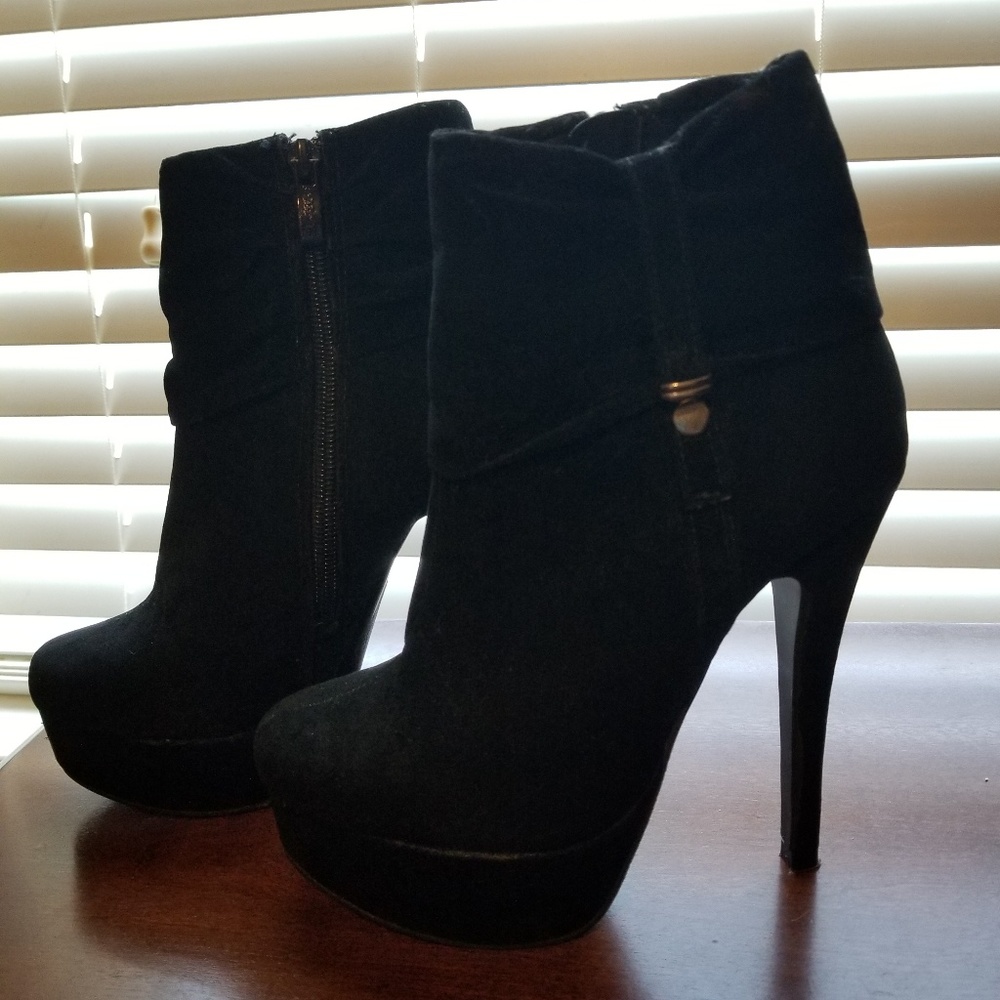 Black booties
